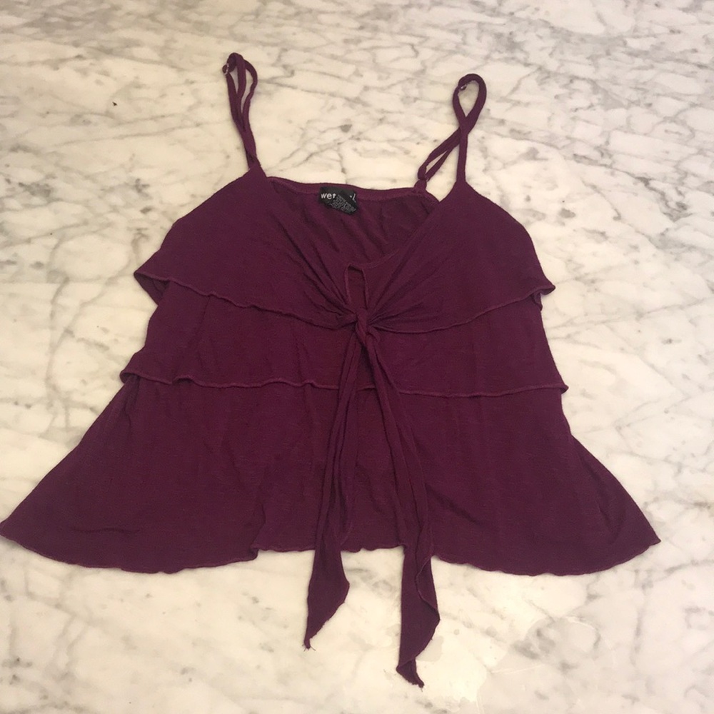WET SEAL flowy tank